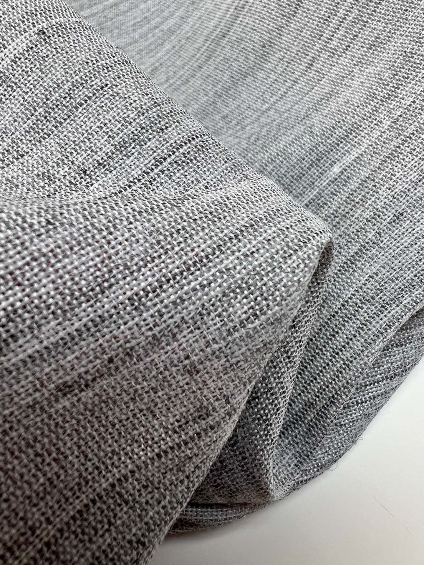 Tissu Mélange Nuances De Gris Polyamide