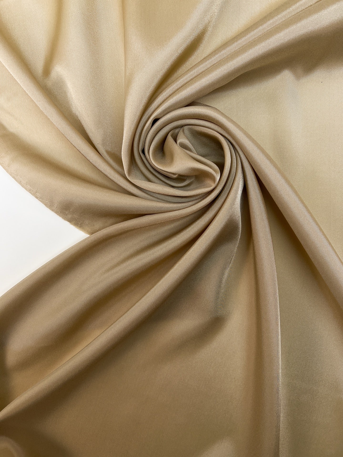 Doublure beige en viscose stretch