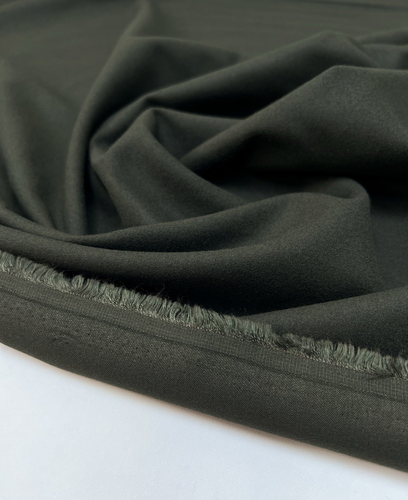 Green Blend Fabric For Suit