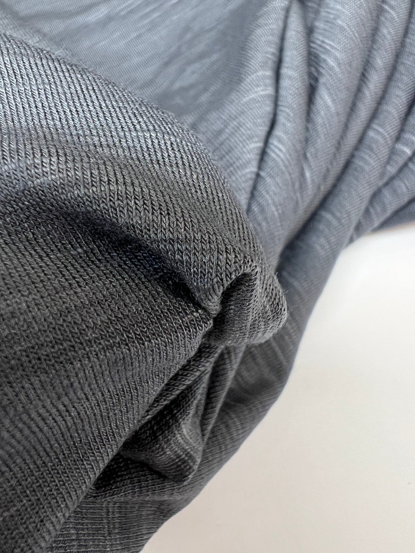 Melange Gray Viscose Knitted