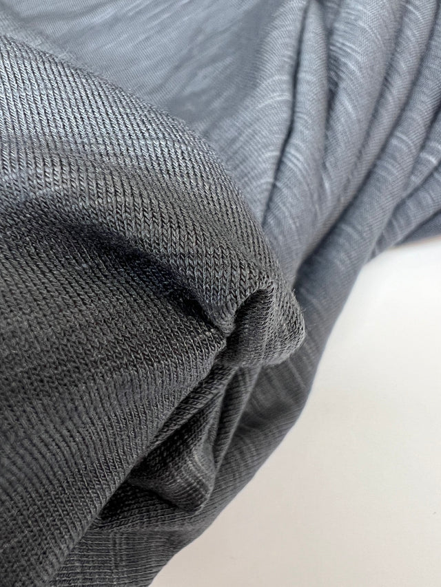 Melange Gray Viscose Knitted