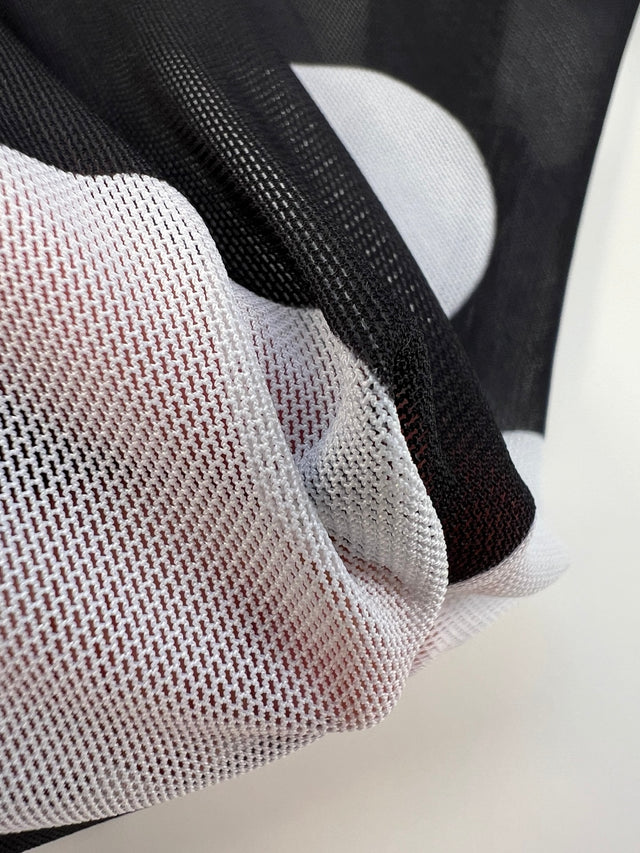 Resille multicolore à pois polyamide
