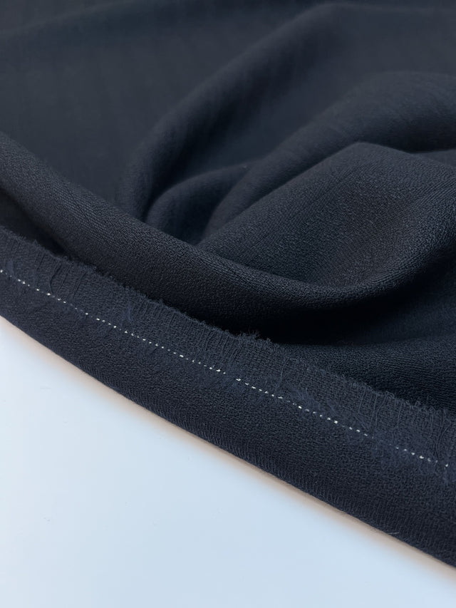 Tissu Jacquard Laine Nuances De Bleu