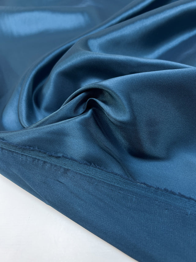 Doublure nuances de bleu acétate viscose