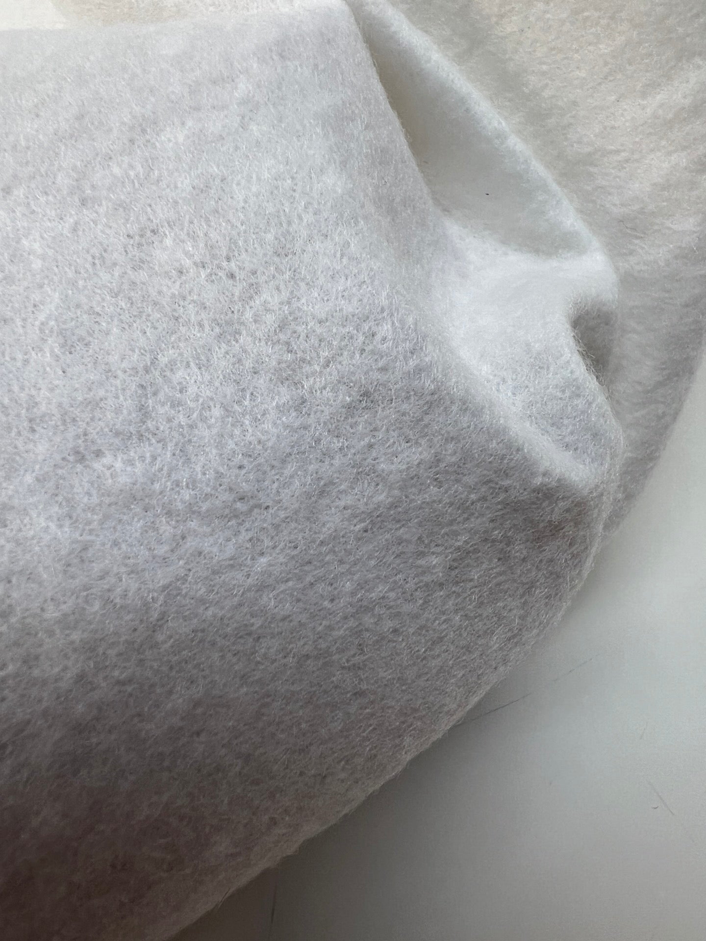 White Viscose Interlining Fabric