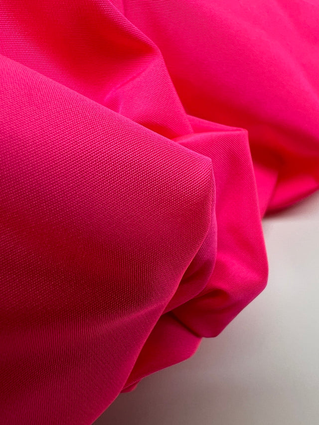 Pink Rep Weave Polyamid Fabric