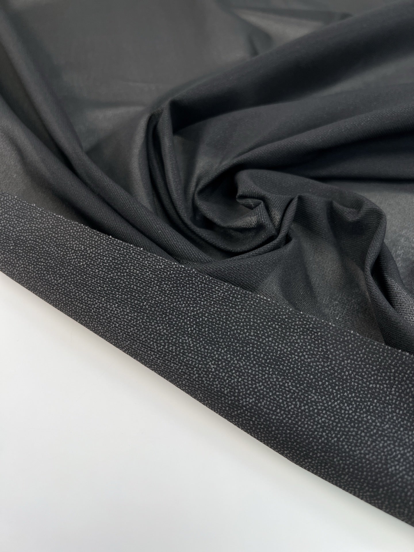 Black Polyamid Interlining Fabric