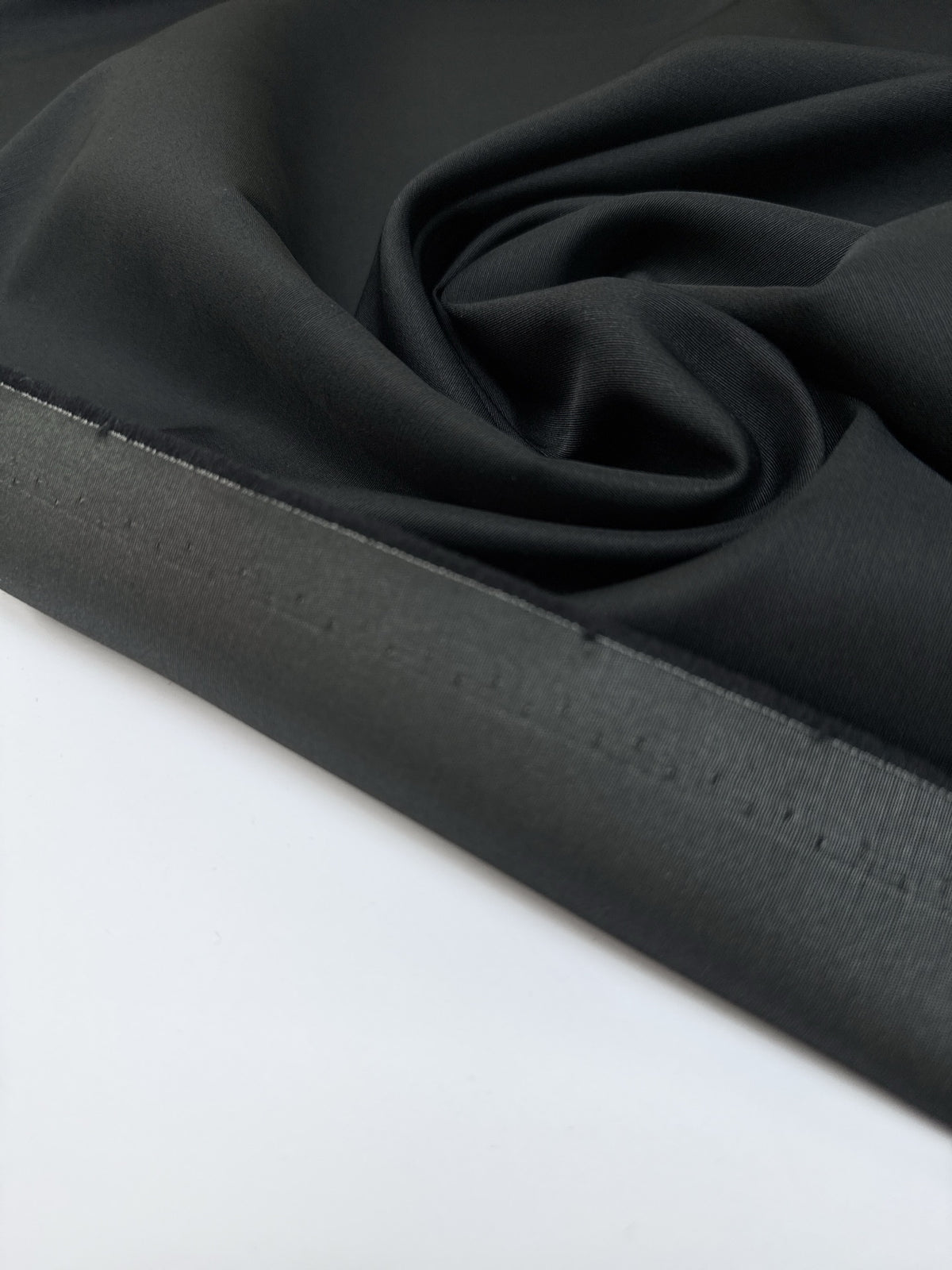 Repp Cloth Black Wool Blend Rep Fabric | Beglarian Fabrics - Retail & Wholesale