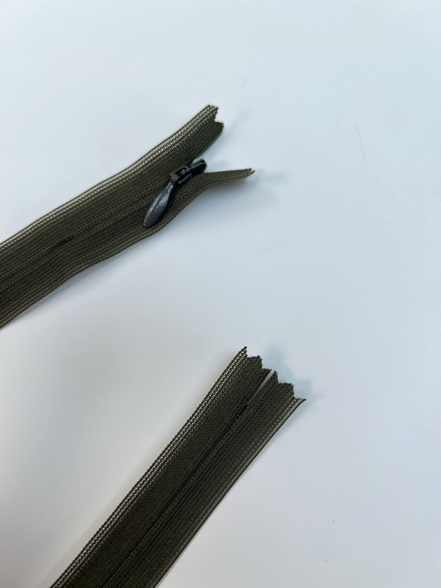 Mercerie polyamide brun uni