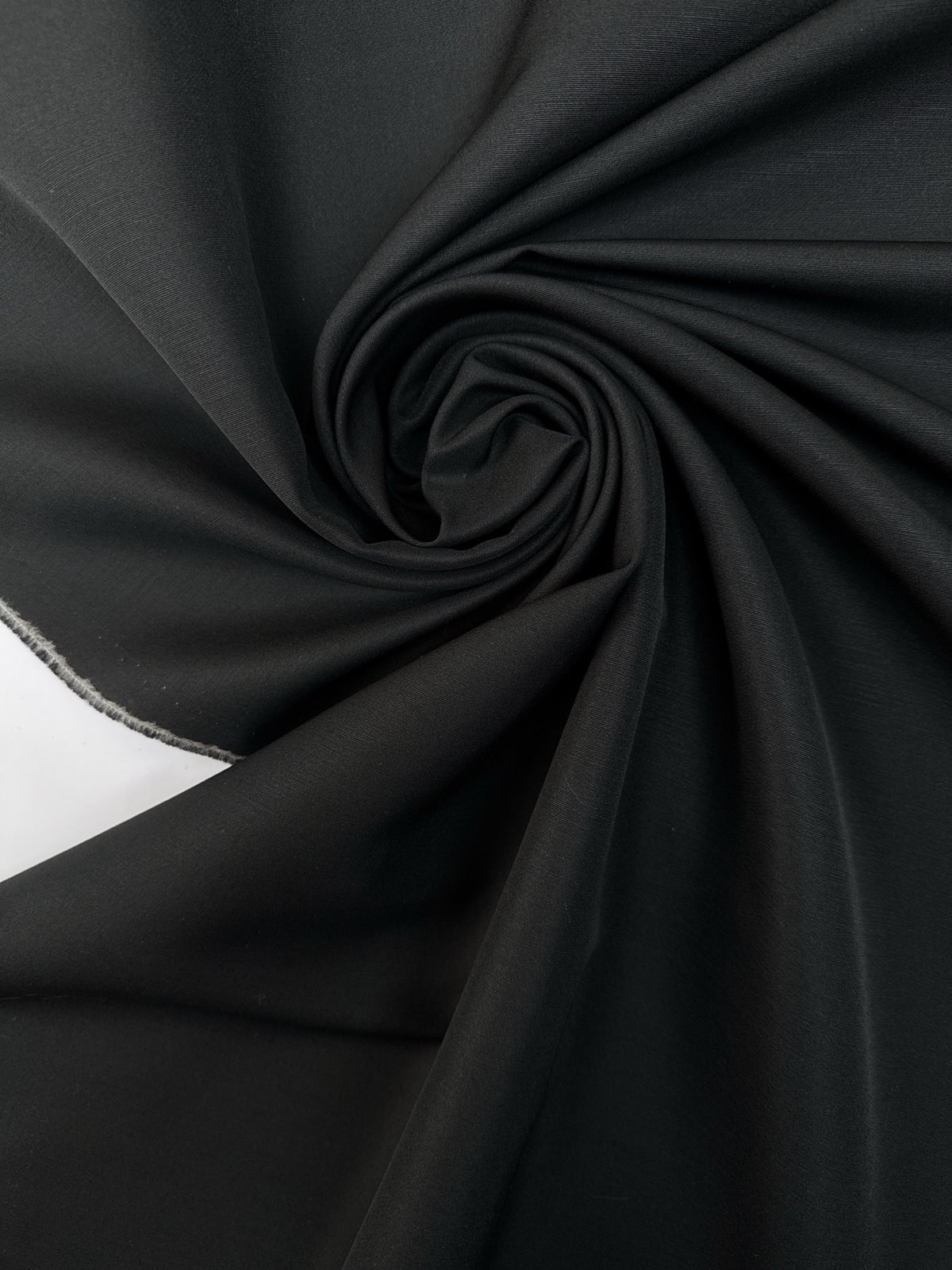 Repp Cloth Black Wool Blend Rep Fabric | Beglarian Fabrics - Retail & Wholesale