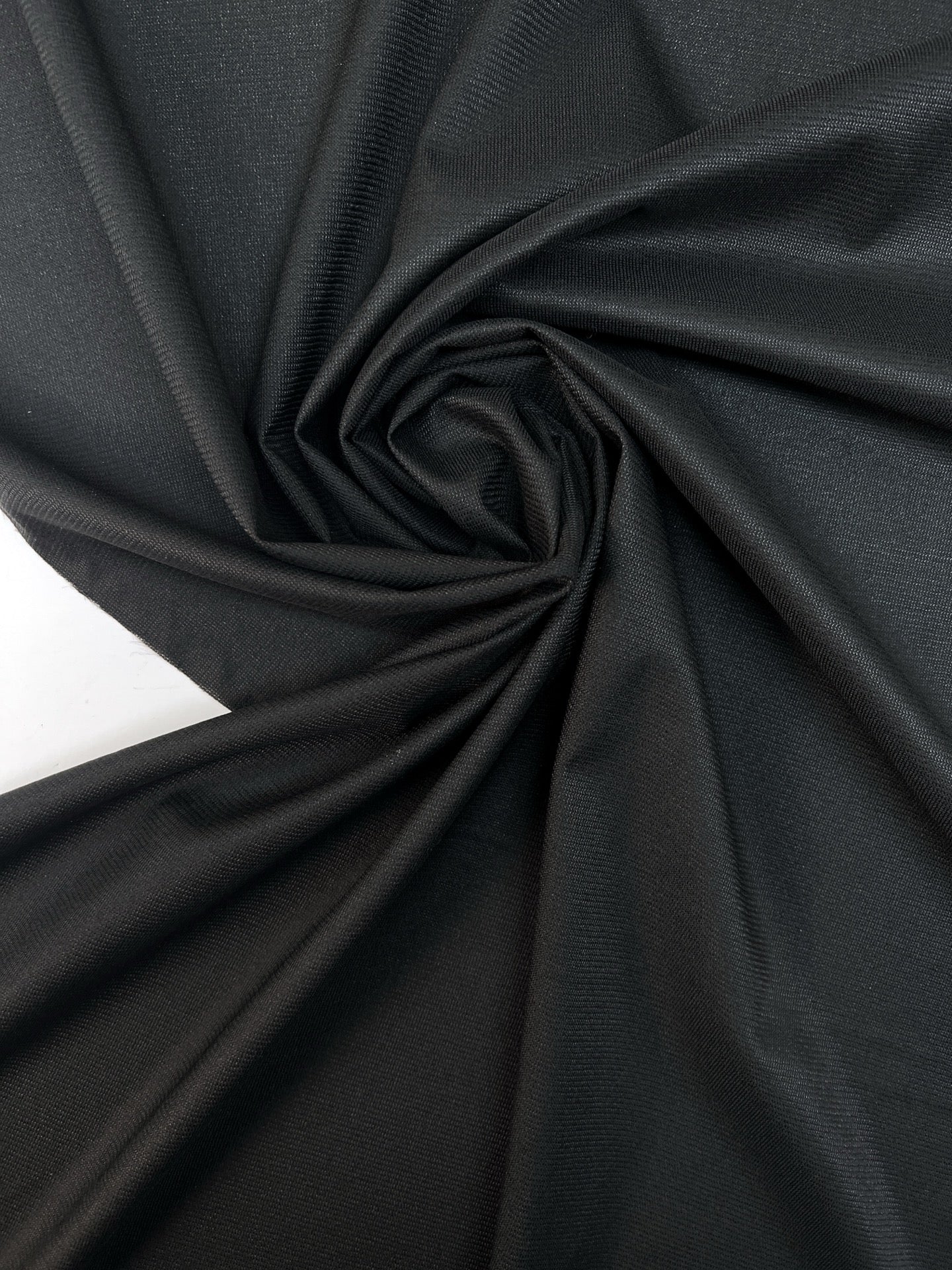 Black Blend Interlining Fabric