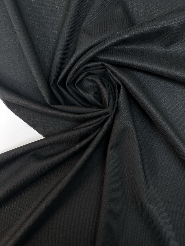 Black Blend Interlining Fabric