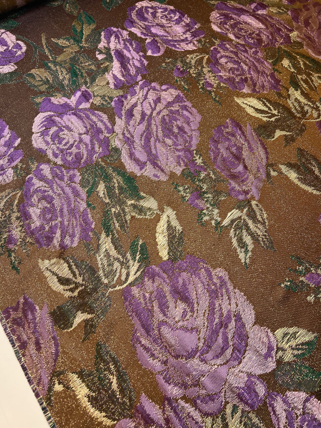 Multicolour Jacquard Fabric With Lurex