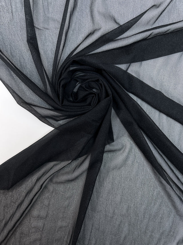 Entoilage noir extensible polyamide