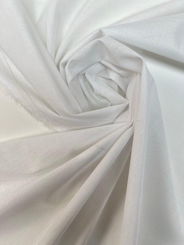 White Cotton Interlining