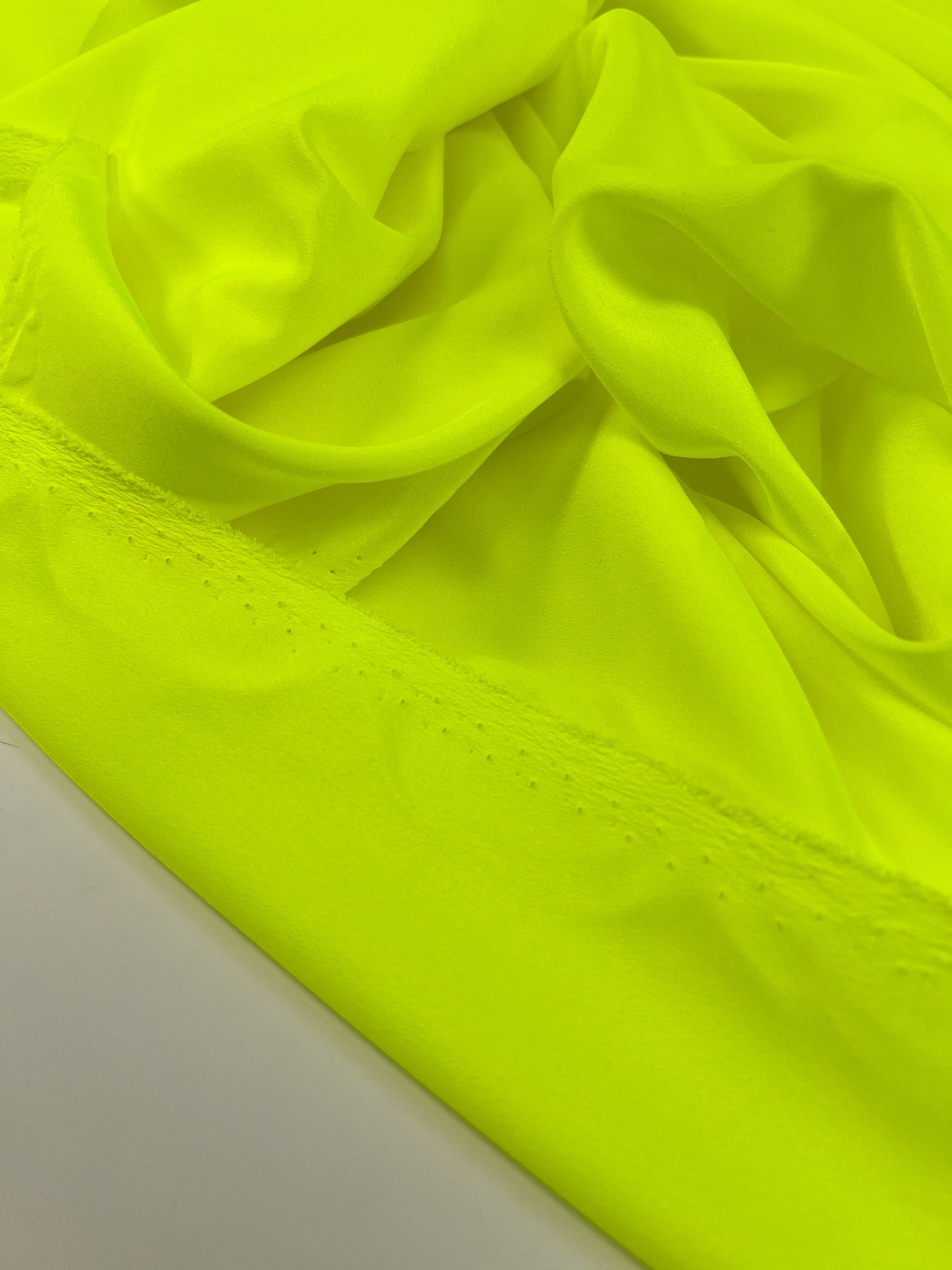 Yellow Shades Crepe Lining