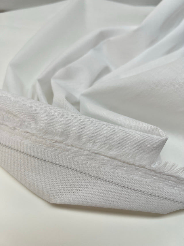 White Cotton Interlining