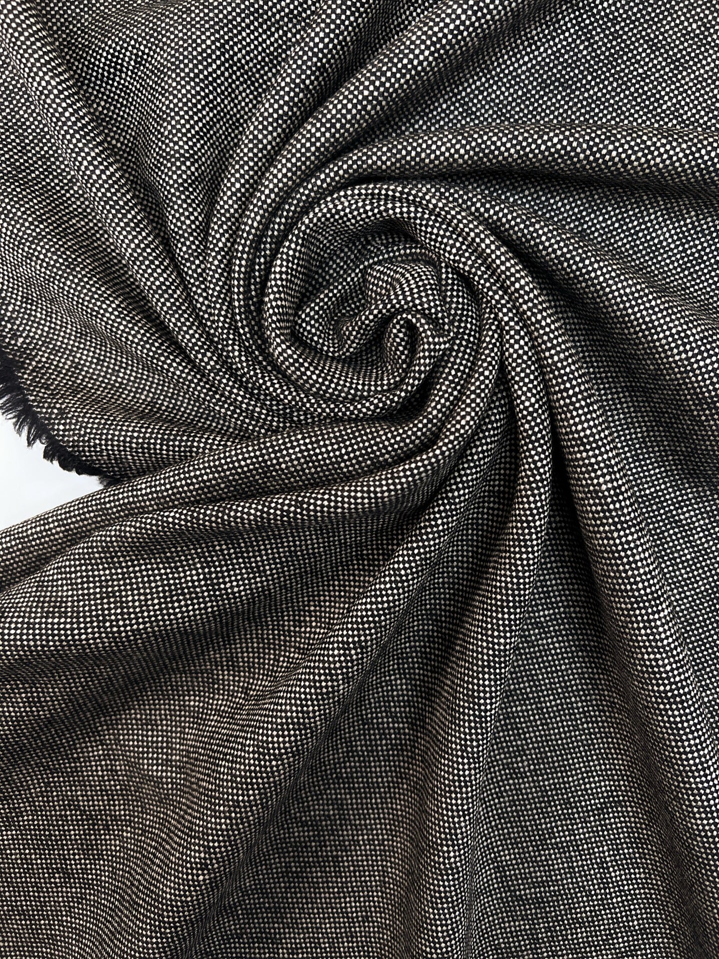 Gray Shades Wool Tweed Fabric | Beglarian Fabrics - Retail & Wholesale