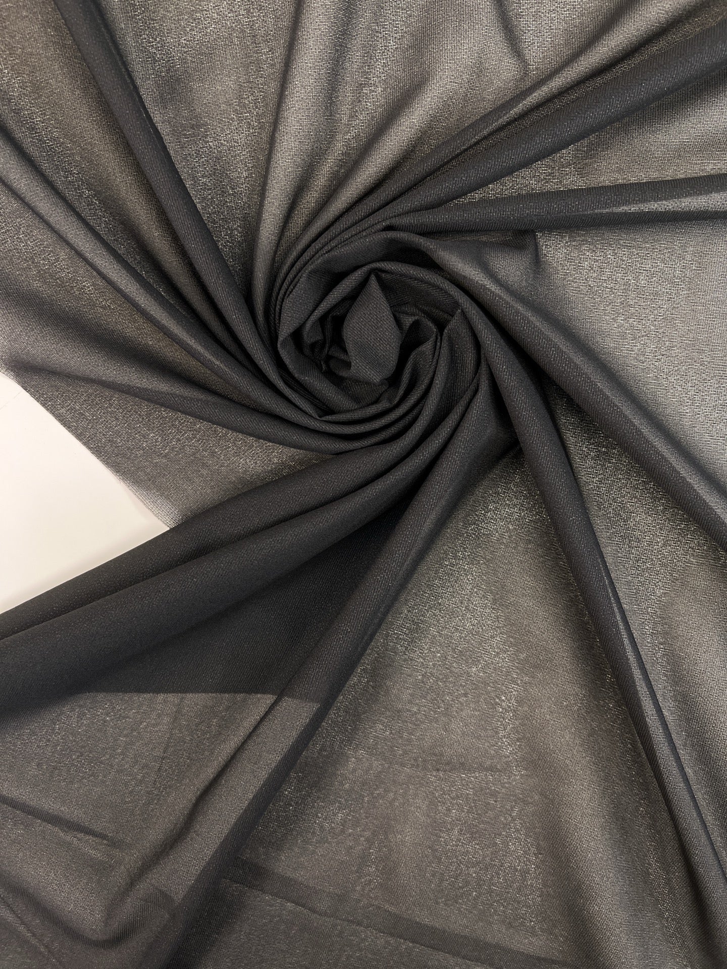 Schwarzes Polyester Vlies