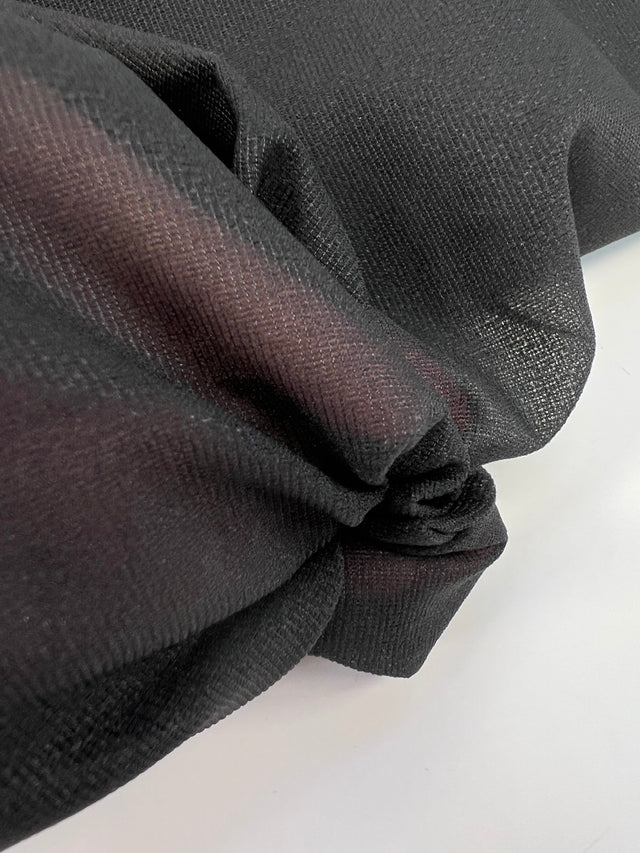Black Polyamid Interlining Fabric