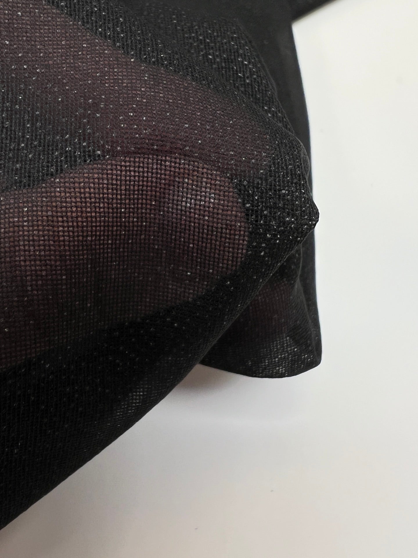 Entoilage Noir Extensible Polyamide
