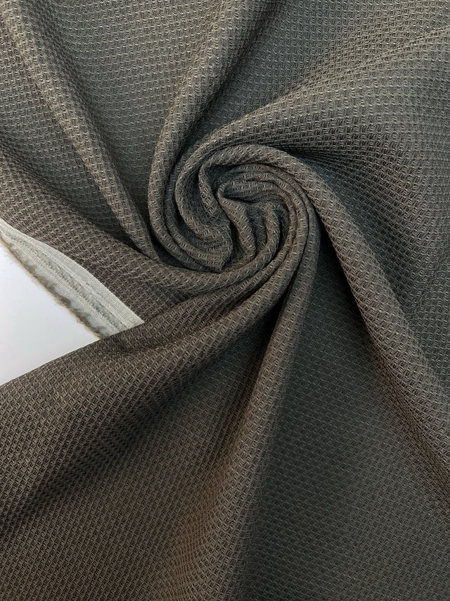 Tissu Laine Gris Avec Élasthanne