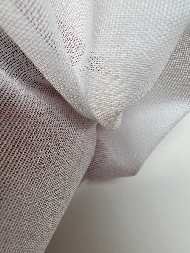 White Cotton Interlining