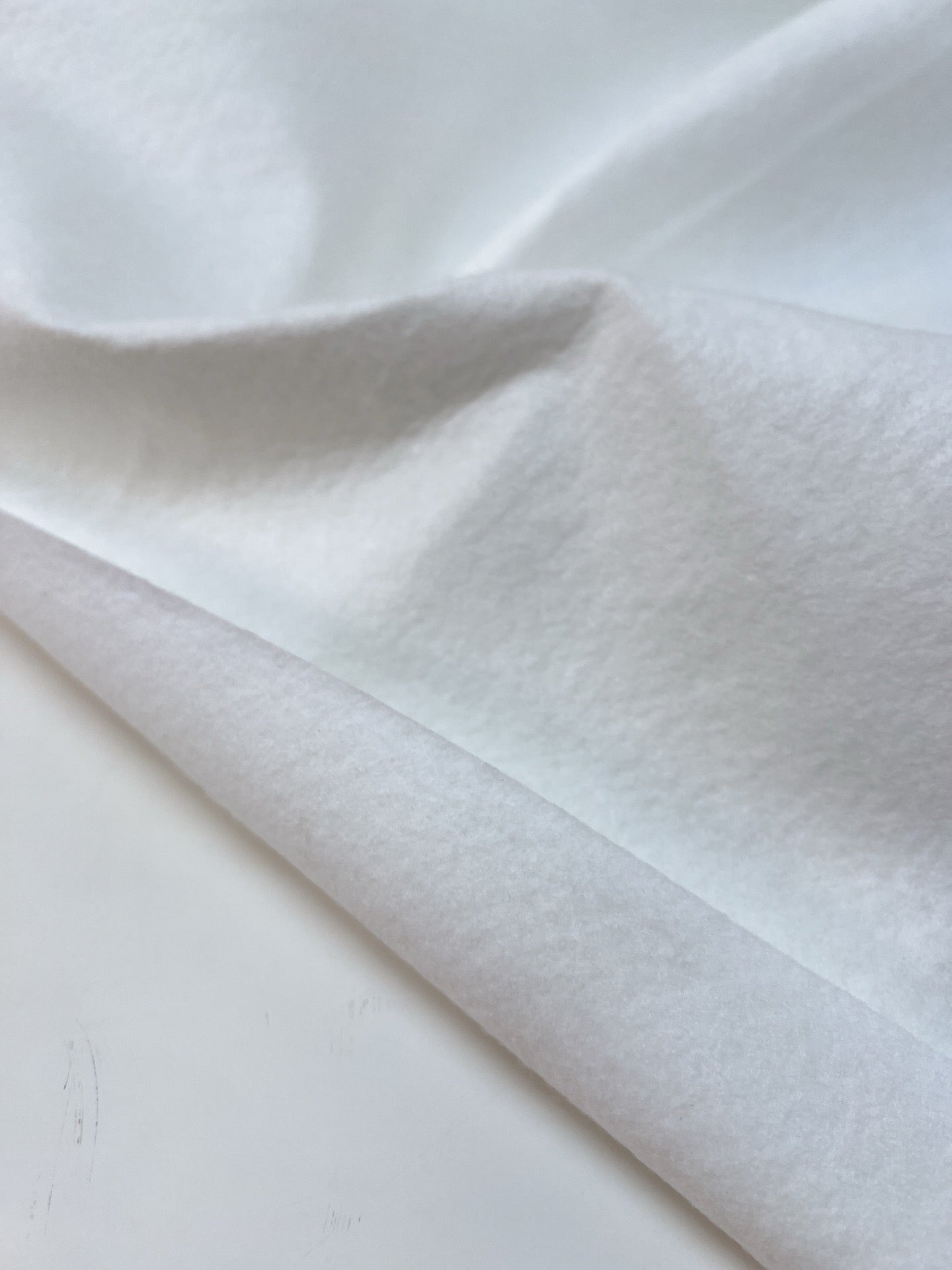 White Viscose Interlining Fabric