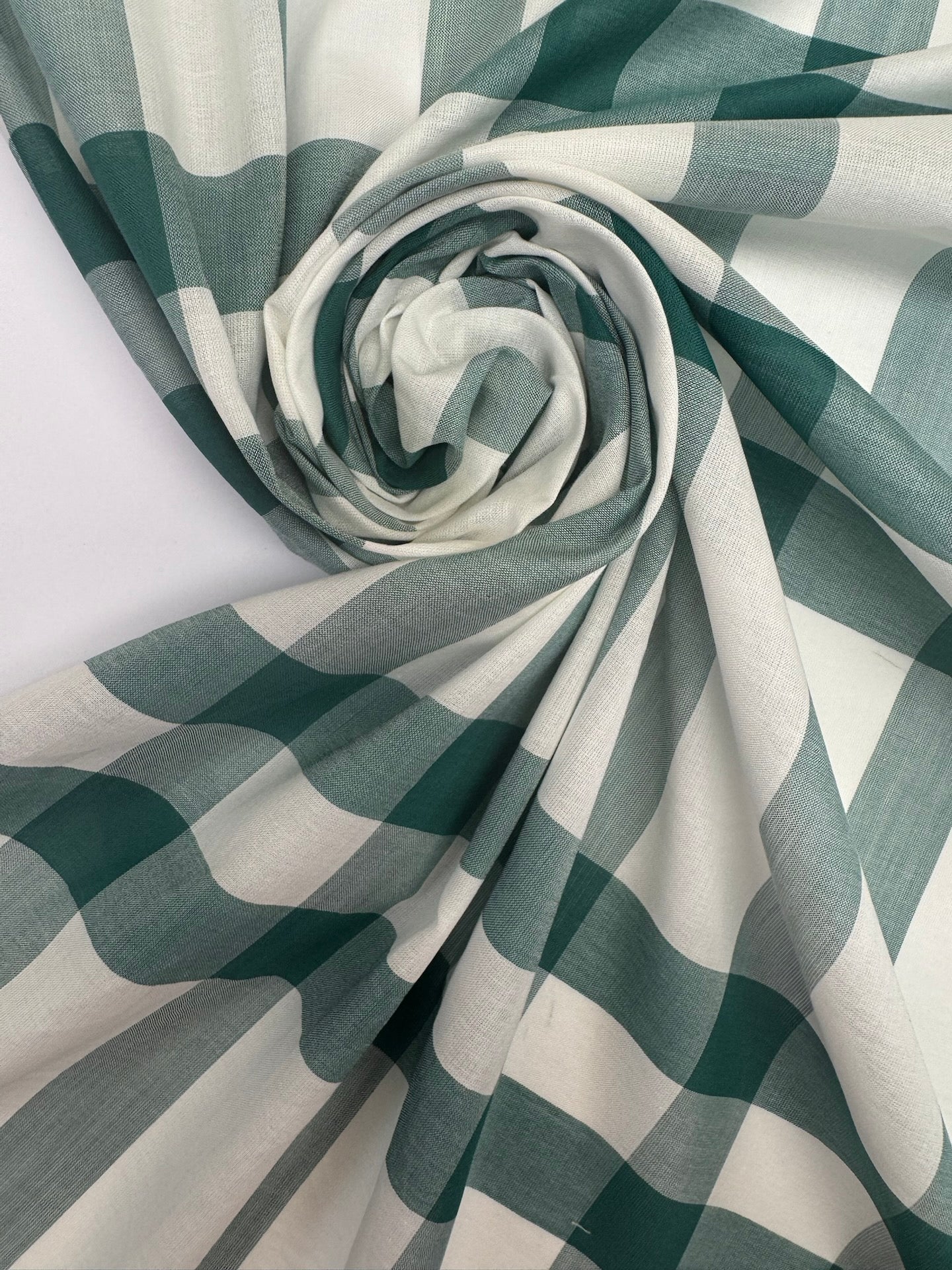 Checked Cotton Fabric For Shirt