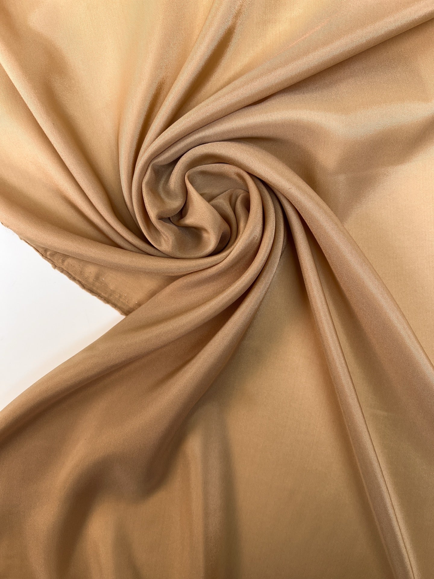 Beige Viskose Futterstoff Stretch