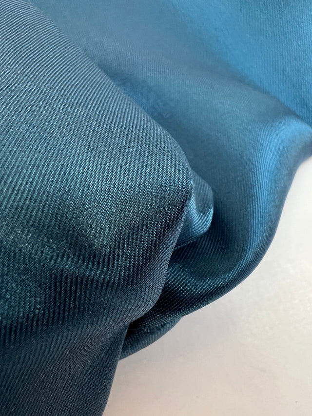 Doublure nuances de bleu acétate viscose