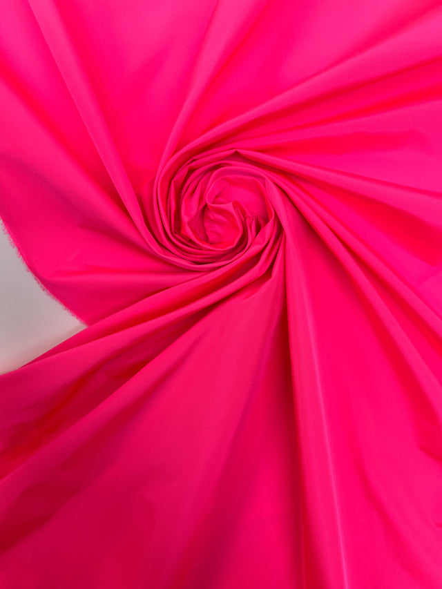 Pink Rep Weave Polyamid Fabric