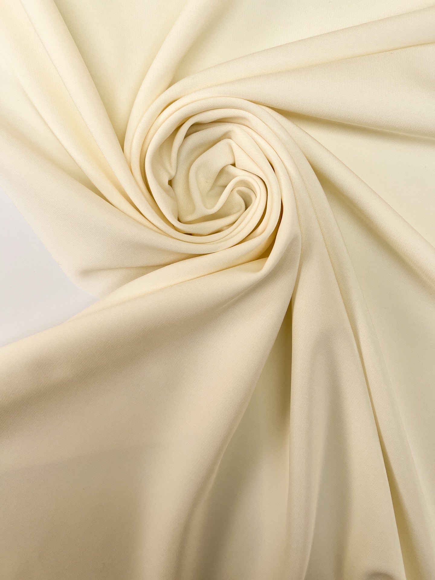 Weißtöne Strickware Aus Viskose Elastan