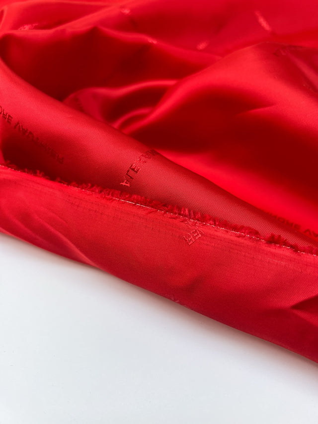 Red Shades Viscose Lining
