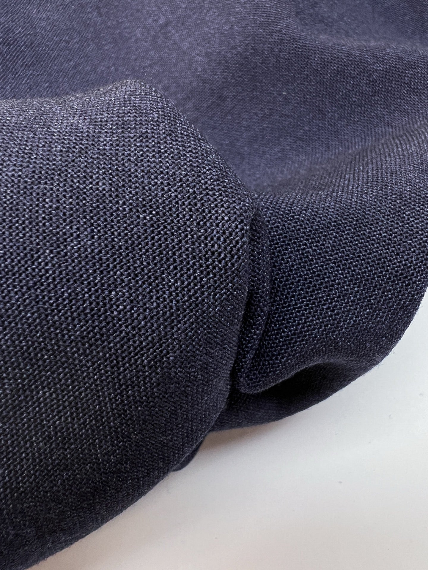 Violett Blau Wollgewebe