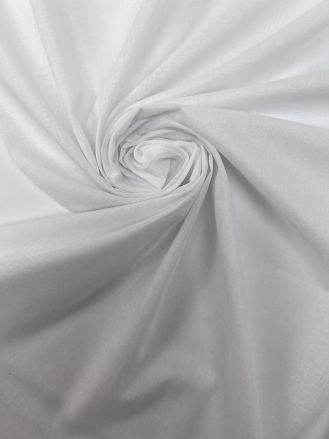 Cotton White Shades Lining