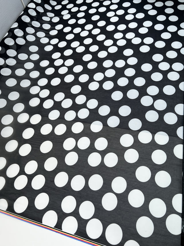 Resille multicolore à pois polyamide