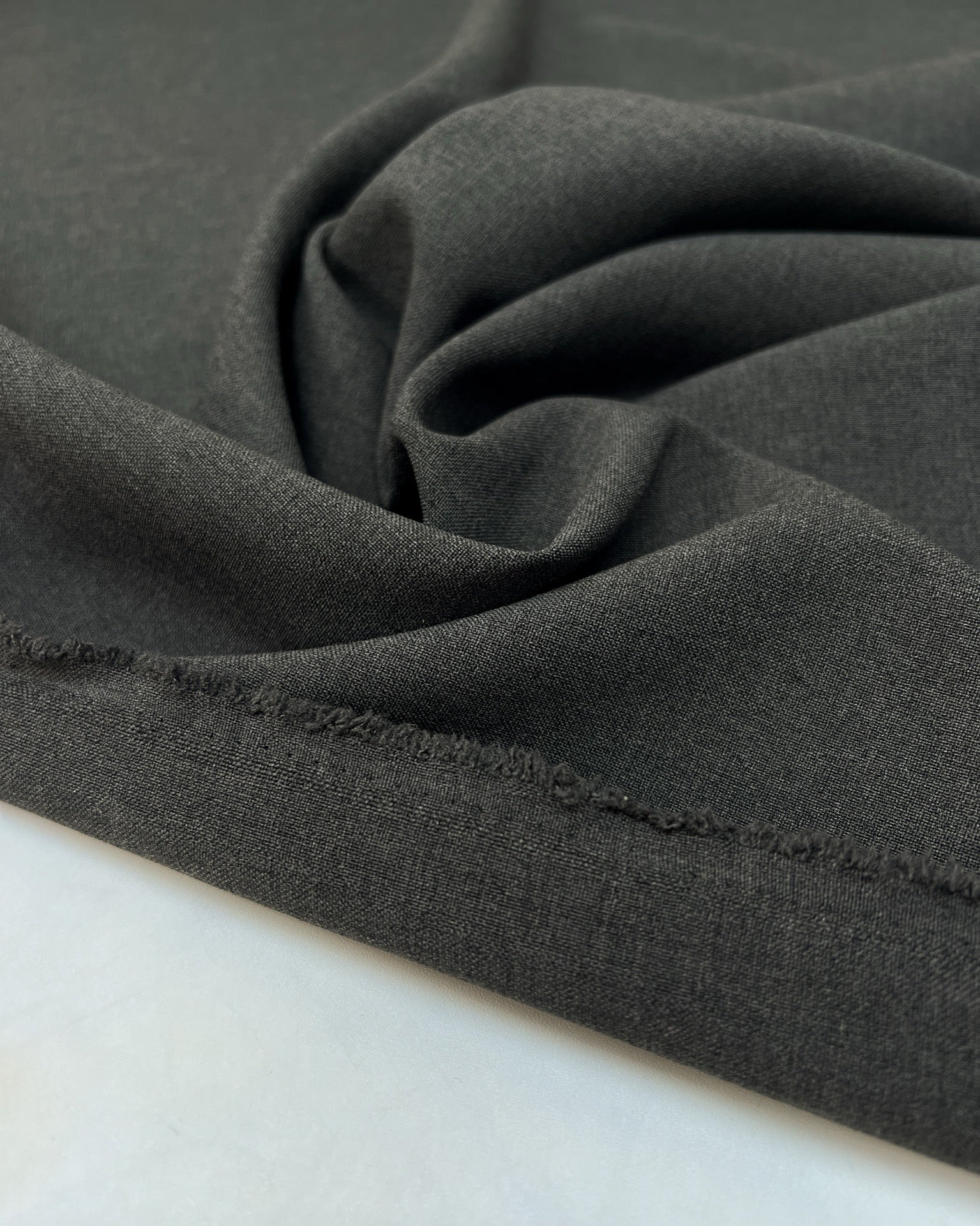 Melange Gray Stretch Polyamid Fabric