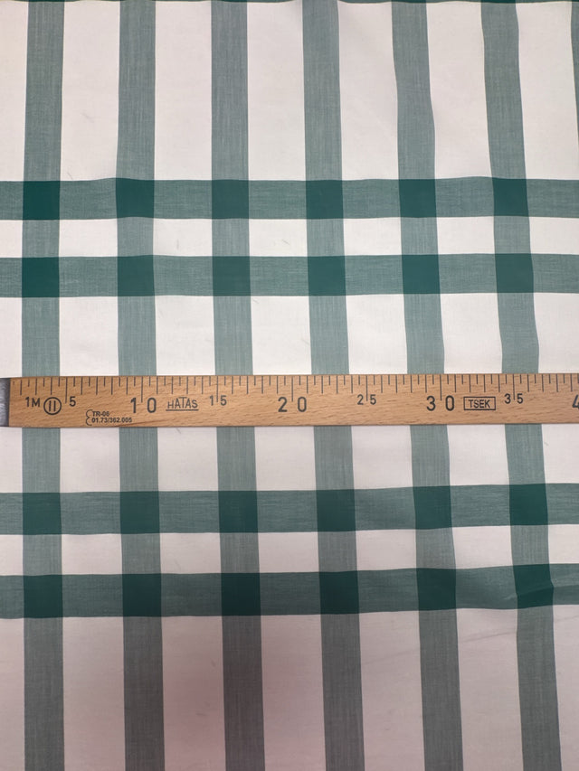 Checked Cotton Fabric For Shirt