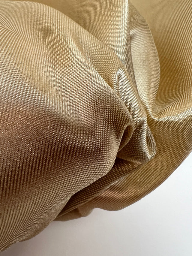 Beige Acetat Viskose Futter